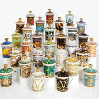 Versace meets Rosenthal 30 Years Mug Collection Prestige Gala mug with lid Buy on Shopdecor VERSACE HOME collections