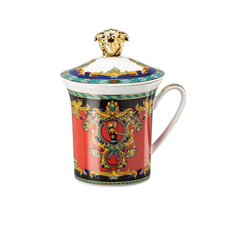 Versace meets Rosenthal 30 Years Mug Collection Le Roi Soleil mug with lid Buy on Shopdecor VERSACE HOME collections