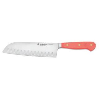 Wusthof Classic Color santoku knife with hollow edge 17 cm. Wusthof Coral Peach Buy on Shopdecor WÜSTHOF collections
